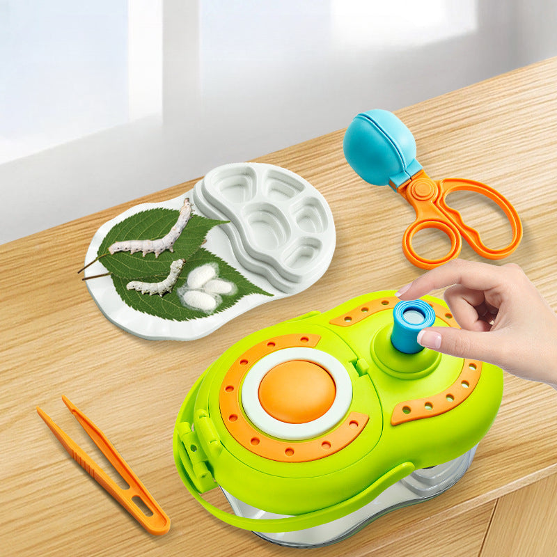 Load image into Gallery viewer, Baby Silkworm Observation Box