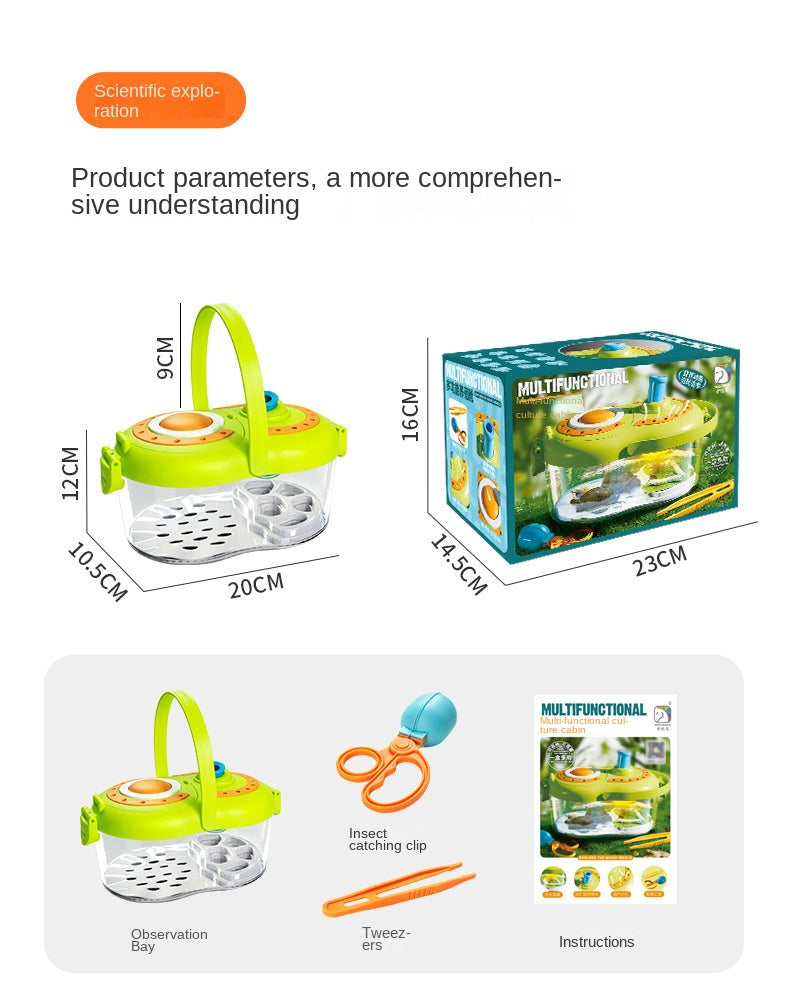 Load image into Gallery viewer, Baby Silkworm Observation Box